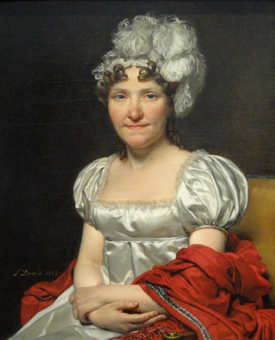 Madame David - Jacques Louis David